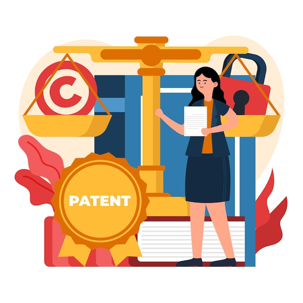 Patent law illustration