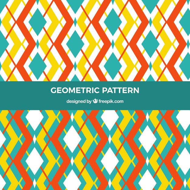 Patterns of decorative geometric shapes