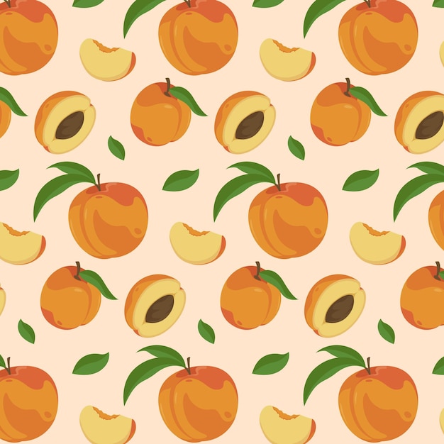 Peach pattern design