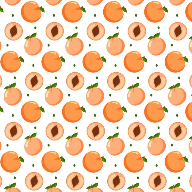 Peach pattern design