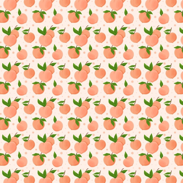 Peach pattern design