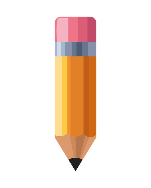 pencil graphite supply isolated icon