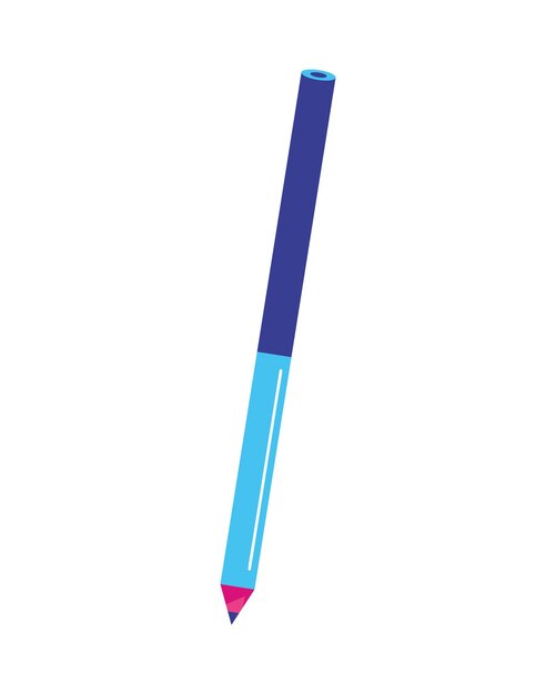 pencil icon on white background