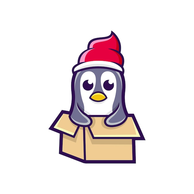 Free Vector penguin vector icon mascot