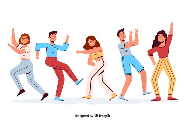 People dancing