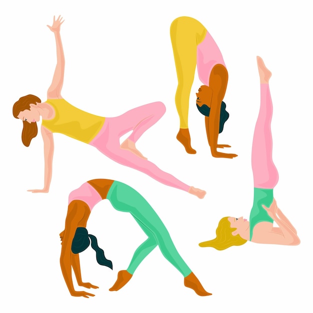 People doing yoga design