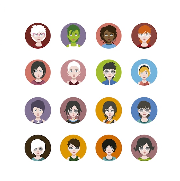 People icons collection