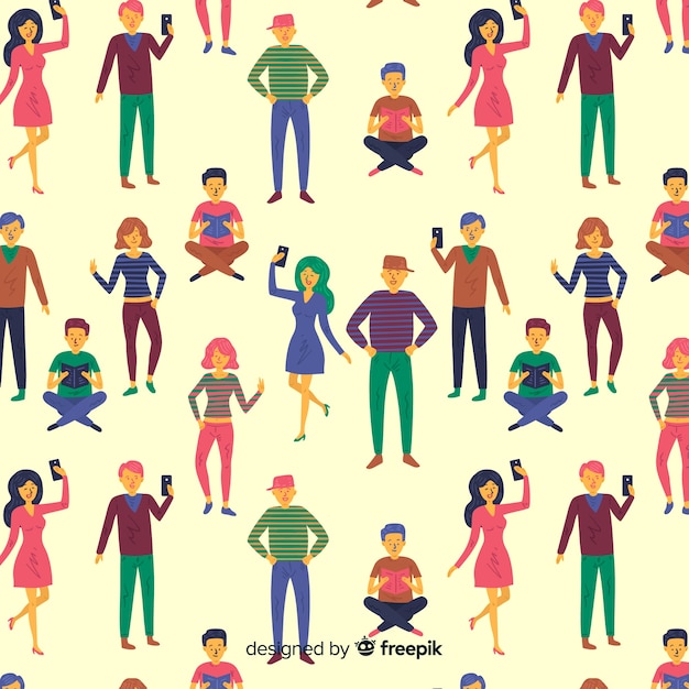 People pattern