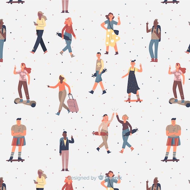 People pattern