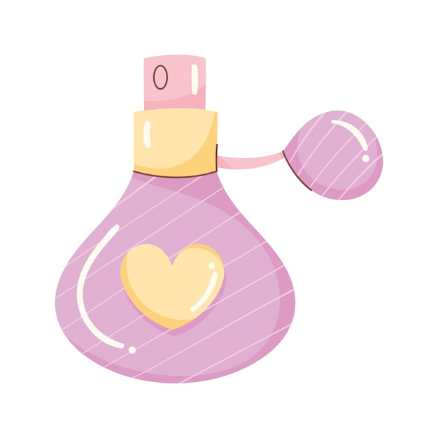 Free Vector perfume bottle design