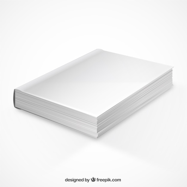 Free Vector perspective book mockup