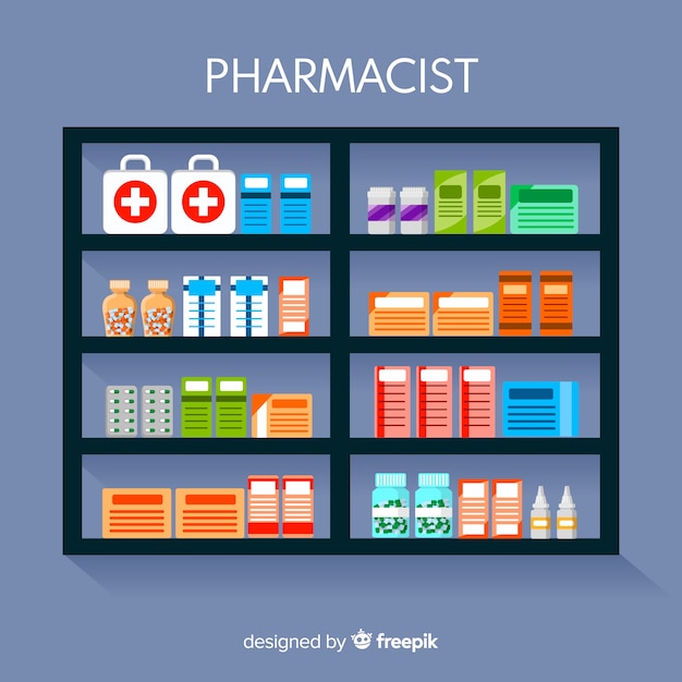 Free vector pharmacy