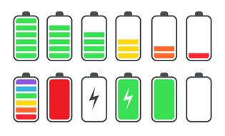 Battery symbols