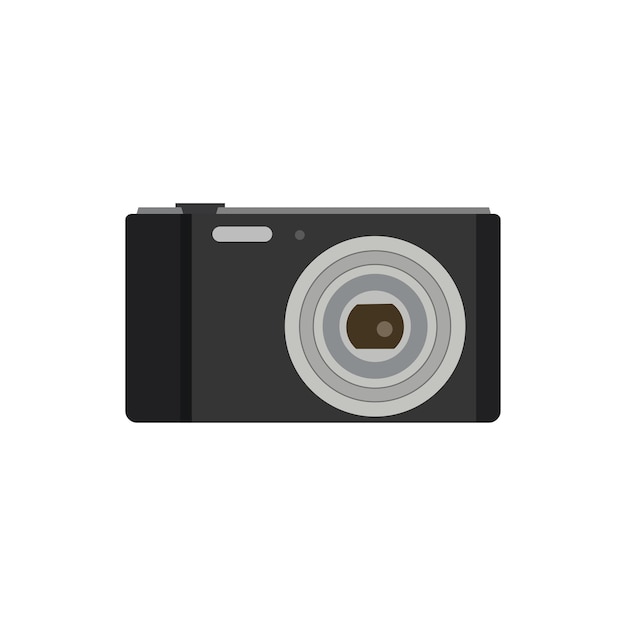 Free Vector photo camera flat icon symbol vector photographer equipment