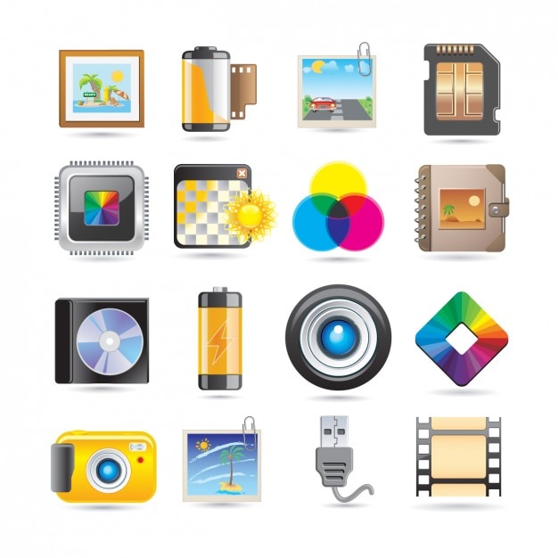 Photography Icon Set