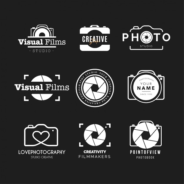 Photography logo collection