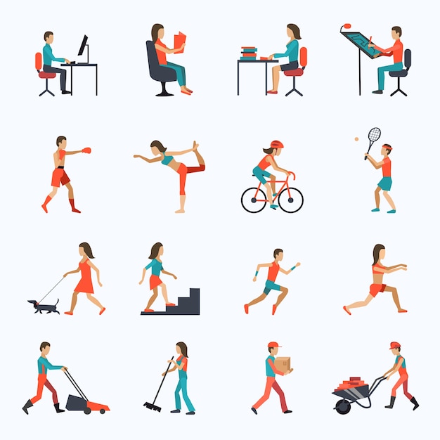 Physical Activity Icons