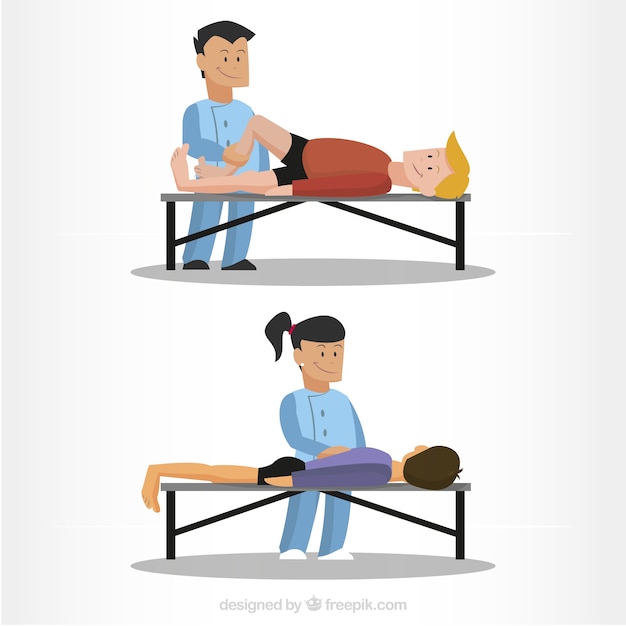 Physiotherapist Illustrations