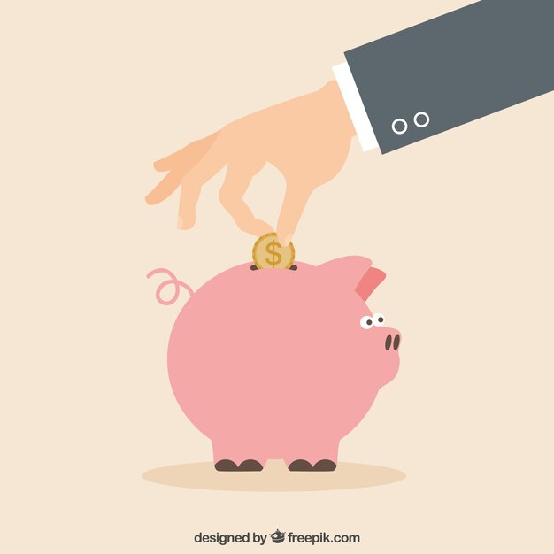 Piggybank illustration