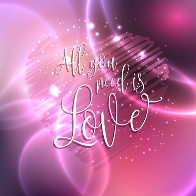 Free Vector pink bokeh background of valentine