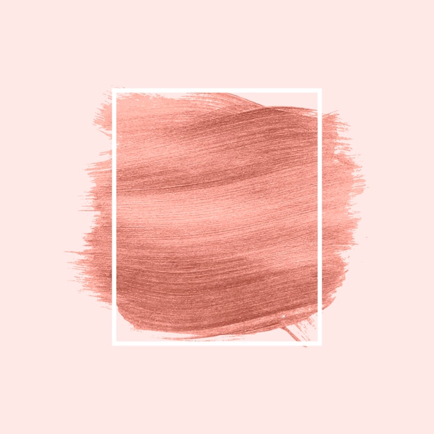 Free Vector pink brush stroke