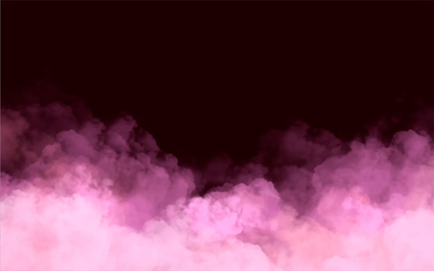 Pink cloud background