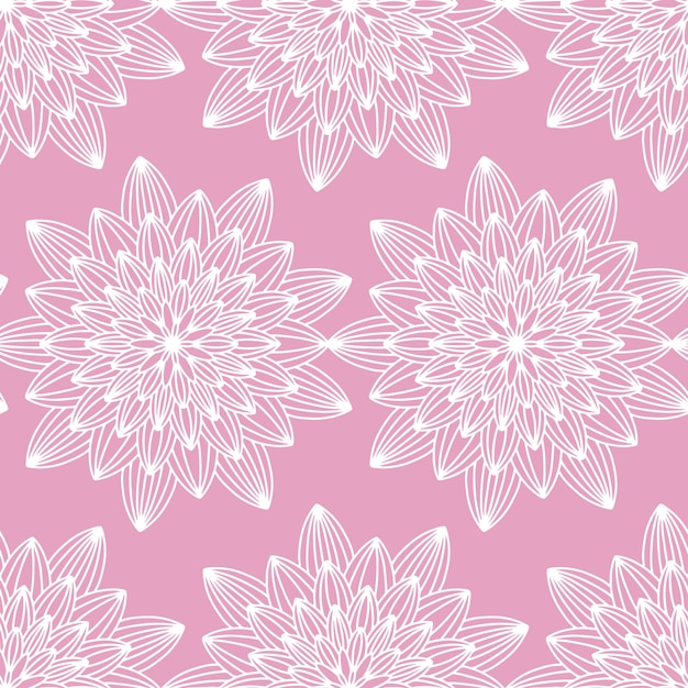 Pink floral background