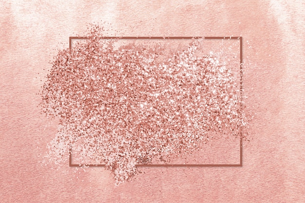 Free Vector pink glitter smudge