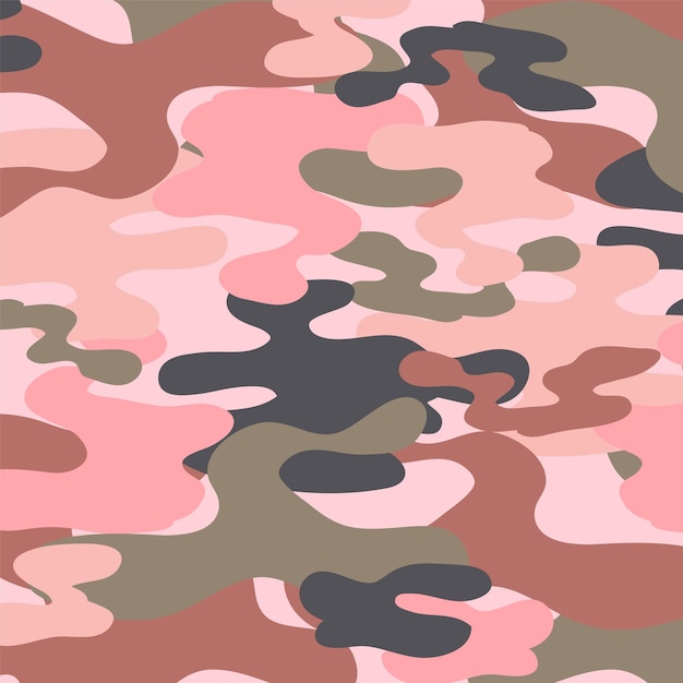 Free vector pink and green camouflage pattern