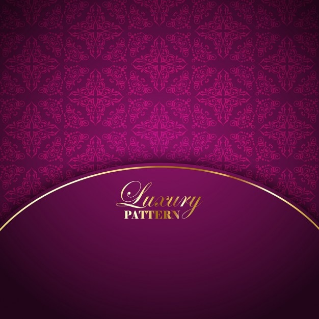 Pink luxury background with ornamental elements