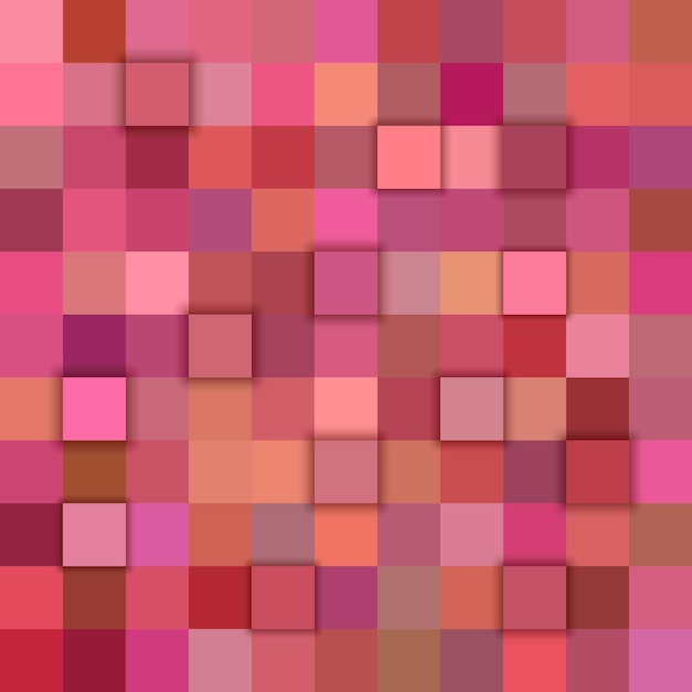 Pink mosaic background