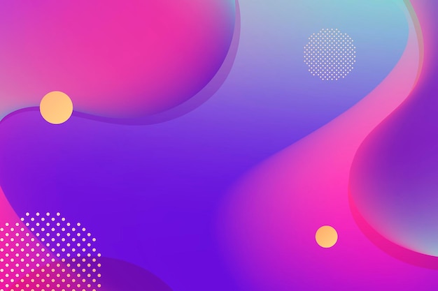 Pink and purple fluid gradient background with copy space