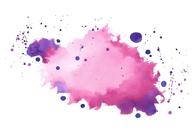 Pink purple shade watercolor splatter splash texture 