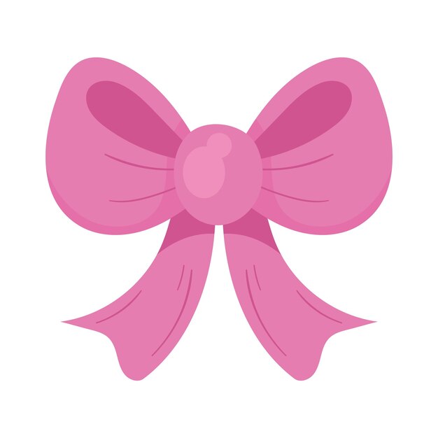 pink ribbon bow