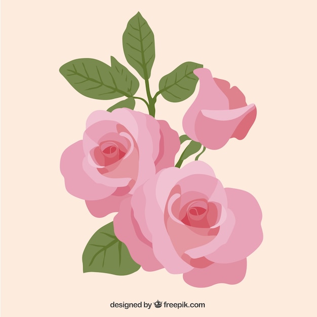 Pink roses