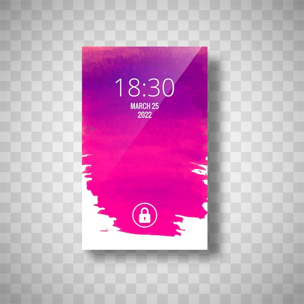 Pink smartphone wallpaper