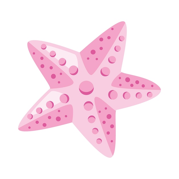 pink starfish cute