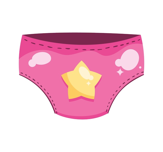 pink underwear design