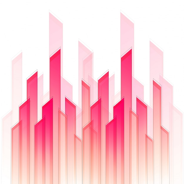 Free Vector  pink vertical straight stripes, creative abstract geometric background. 