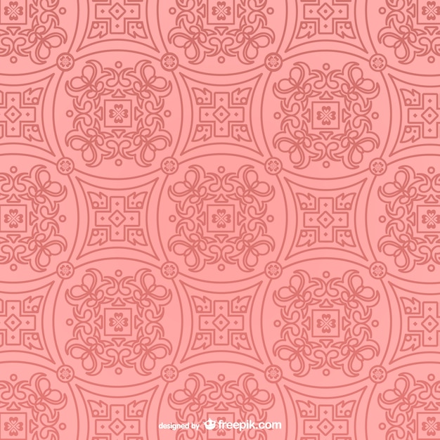 Free Vector pink vintage background