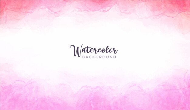 Pink Watercolor Background