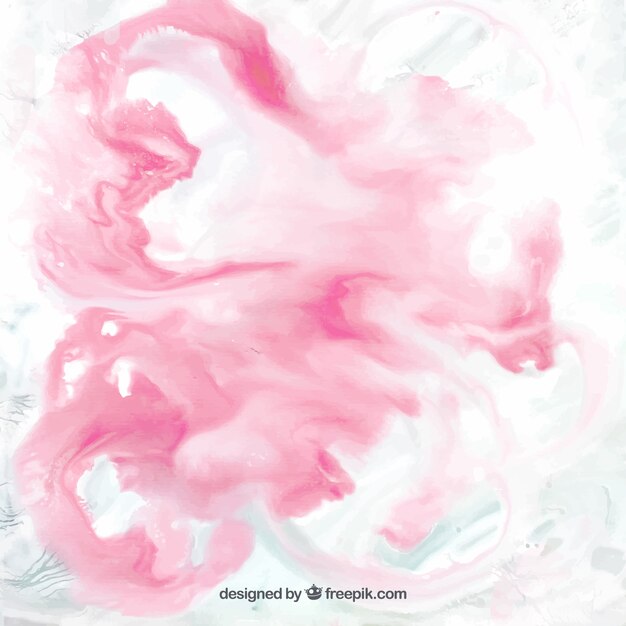 Pink watercolor background