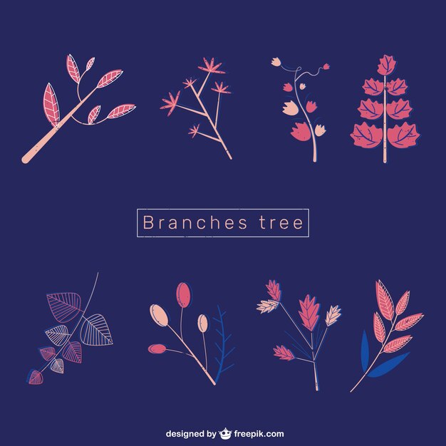 Pinky branches