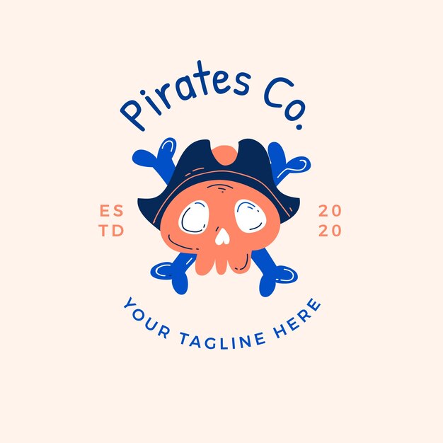 Pirate  logo template design