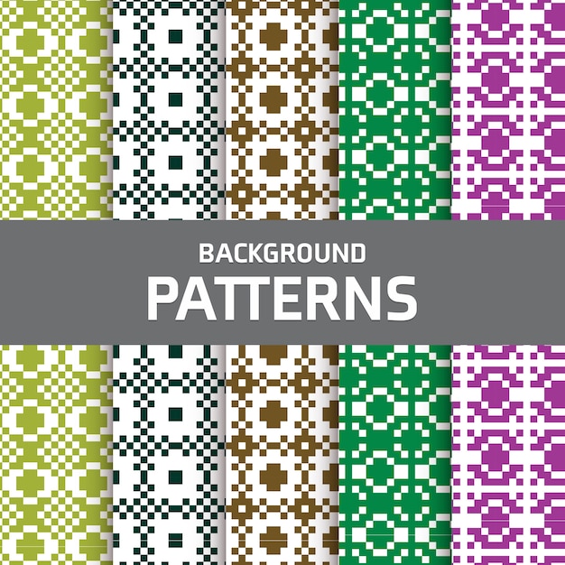 Pixel patterns collection