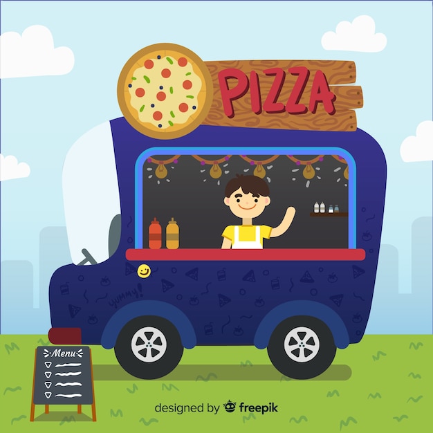 Pizza truck