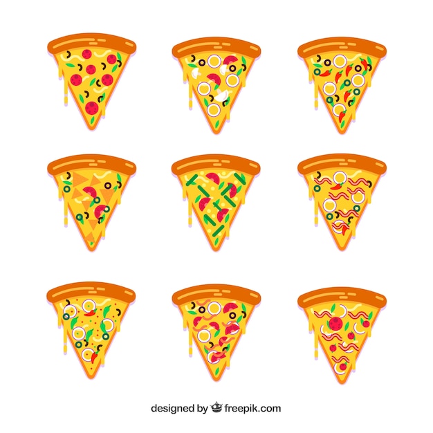 Pizza variety set