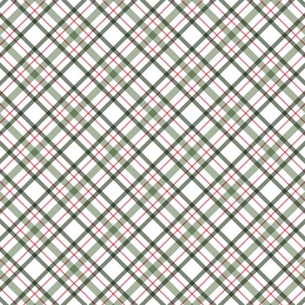 Plaid pattern background in Christmas colours