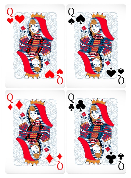 Free Vector poker cards