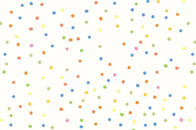 Polka dot pattern background, aesthetic design vector